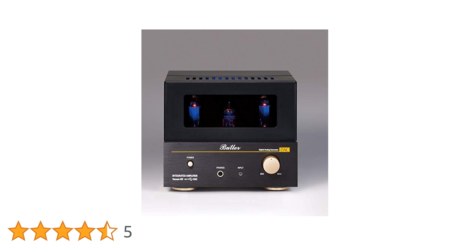 Amazon.co.jp: Butler Vacuum 6W DAC プリメインアンプ USB DAC